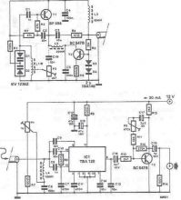 schema electronica Radioreceptor AM cu TBA120