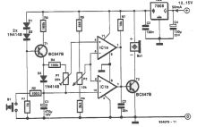 Circuit de temporizare realizat cu amplificatoare operationale